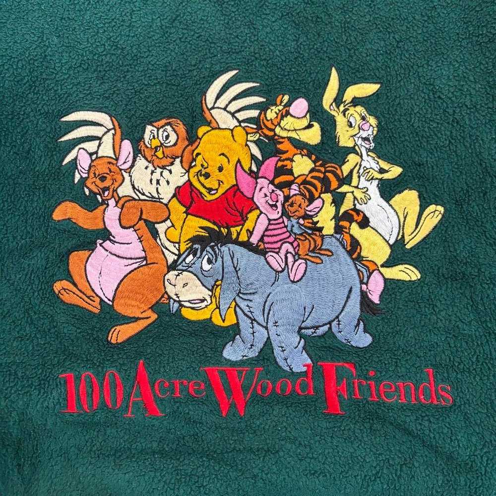 00s Disney Fleece Vintage Disney Vintage Winnie t… - image 4