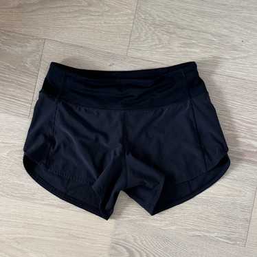 Lululemon Speed Up Black Shorts - image 1