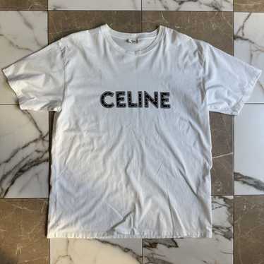 Celine celine logo tee - Gem Celine celine logo tee - Gem