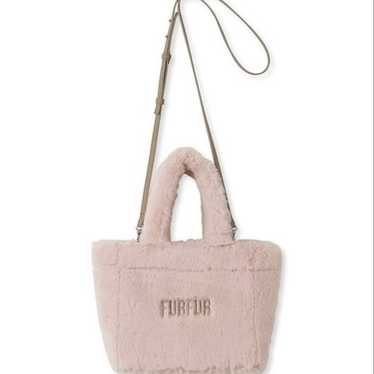 Furfur eco-fur tote bag - Gem