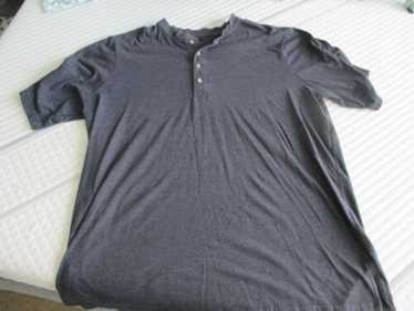 Mens 1/4 button front short sleeve shirt size 2xl… - image 1