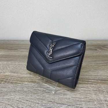 Authentic Saint Laurent Paris Cassandra Leather C… - image 1