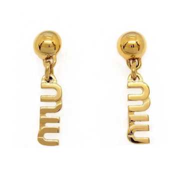 Miu miu earring gold - Gem