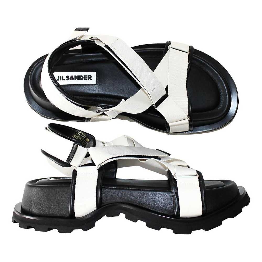 【関税&送料込】Jil Sander Leather Sandal Jil Sander 65MM Leather Sandals | Saks Fifth Avenue