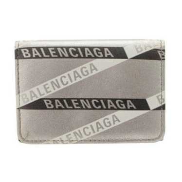 小物 balenciaga paper mini wallet silver Balenciaga Papier Metallic Mini Wallet. | eBay