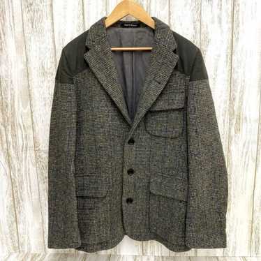極美品 Nigel Cabourn×Harris Tweed マロリージャケット Nigel Cabourn Authentic Made in England Harris Tweed Crazy