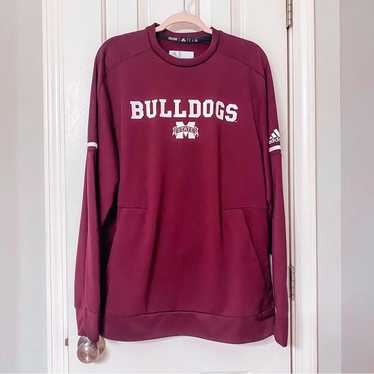 ADIDAS • MS Mississippi State Bulldogs Long Sleev… - image 1