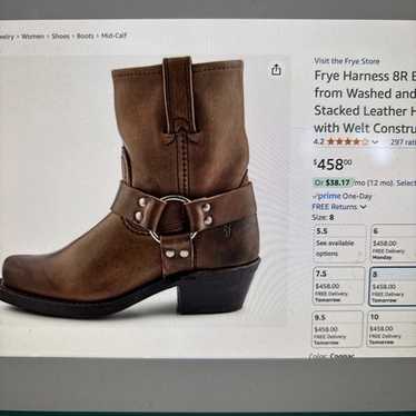 【追跡付】☆FRYE☆セレブも愛用元祖ハーネス(8R)ブーツ Amazon.com: Frye Men's Harness 8R Boot, Black, 9 : Clothing