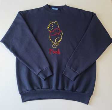 Vintage 90s Disney Winnie The Pooh Embroidered Sw… - image 1