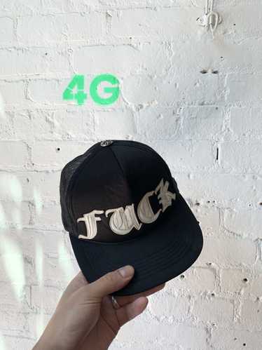 Chrome hearts leather hat - Gem Chrome hearts leather hat - Gem