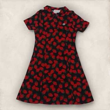 ワンピース Jane marple StrawberryThief garden dress 7805 Strawberry Thief strap dress Strawberry Thiefストラップ