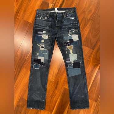 【希少】RALPH LAUREN rugby denim Ralph Lauren Rugby Patchwork Jeans | eBay