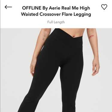 Offline By Aerie Real Me High Waisted Crossover F… - image 1
