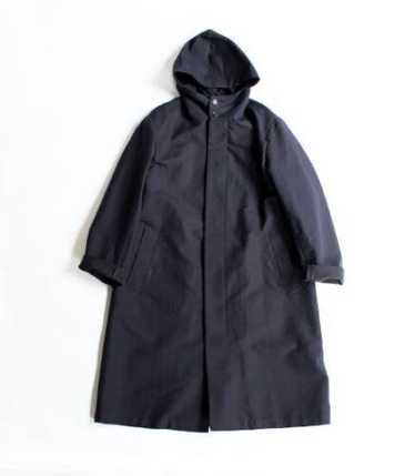【AURALEE】 WASHED DOUBLE CLOTH LONG COAT AURALEE DOUBLE CLOTH PILE MOSSER HAND SEWN COAT / LIGHT