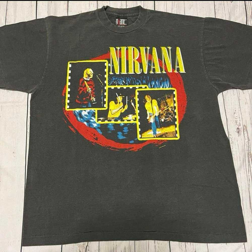 NIRVANA Graphic Print T-shirt - image 1