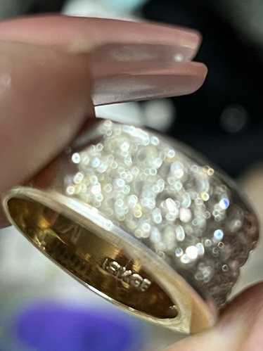 Unisex 18 ge ring - Gem