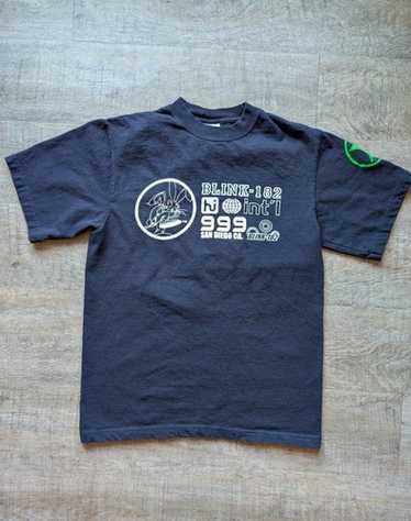 【90s復刻】BLINK182 Tシャツ©️1997 M&Oタグ メキシコ製 L 90'S BLINK-182 T-SHIRTS（ブリンク-182 Tシャツ）DEAD STOCK