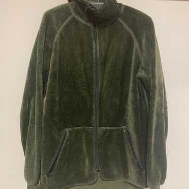 ジャケット・アウター 80's Dutch Army Fleece Jacket DEAD STOCK】Dutch Army Black Fleece Jacket オランダ軍