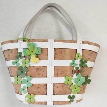 新品タグ付　OUTERSUNSET abaca basket bag OUTERSUNSET abaca basket bag handbag BLK | eBay