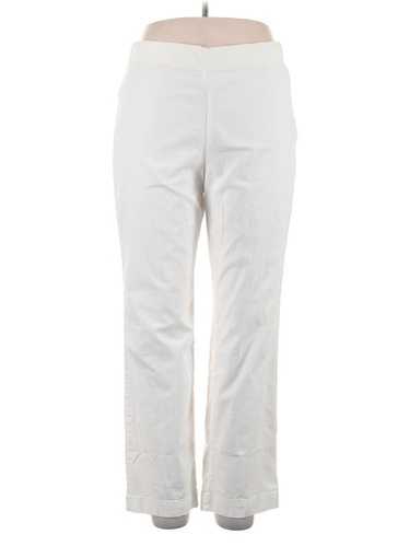 Talbots Outlet Women Ivory Casual Pants 14 - image 1