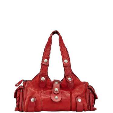 ☆美品・保存袋付☆Chloé Silveradoレザー×スエードハンドバッグ ☆美品・保存袋付☆Chloé Silveradoレザー×スエードハンドバッグ