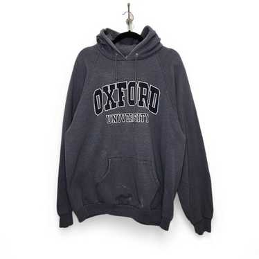 VTG Oxford University Hoodie Sweatshirt Heather Gray … - Gem VTG Oxford University Hoodie Sweatshirt Heather Gray … - Gem