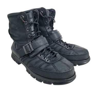 POLO SPORT ブラックブーツ ヴィンテージ 箱あり Vintage mens polo boots - Gem