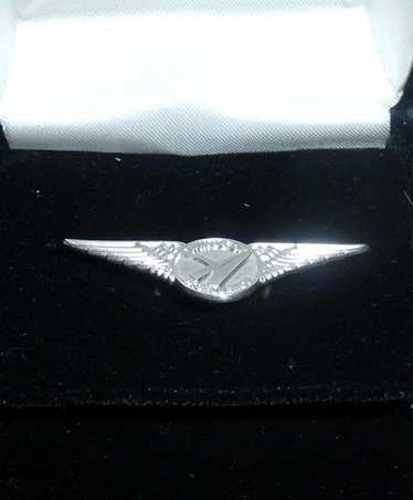 Vintage military wings pin - Gem