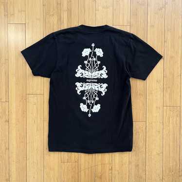 Supreme Floral Rayon S/S Shirt Black L（Supreme floral shirt