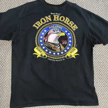Iron Horse Saloon Vintage 2002 Bike Week Motorcycle Gothic