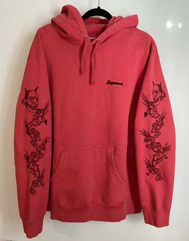 Supreme overdyed hoodie - Gem Supreme overdyed hoodie - Gem