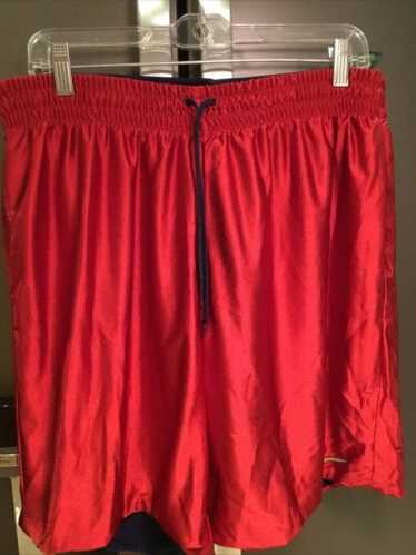 Nike Basketball Dazzle Shorts Reversible Red  Nav… - image 1