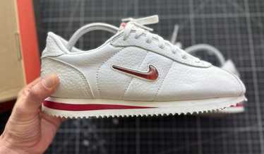 【DEADSTOCK】90s NIKE LEATHER CORTEZ 1990 Nike Leather Cortez Limited Edition Navy Blue White Sz