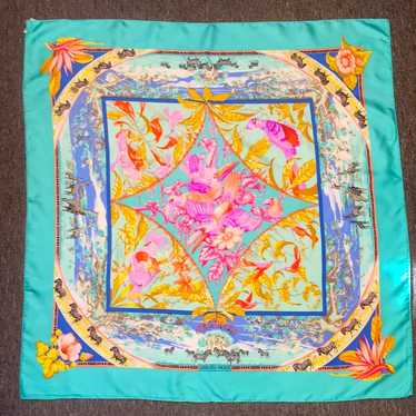 Hermes silk scarf tropiques - Gem