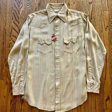 Vintage rayon gabardine shirt - Gem Vintage rayon gabardine shirt - Gem