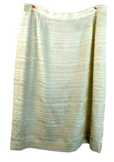 Vintage Albert Nipon Evening Skirt  Size 12  Ivory