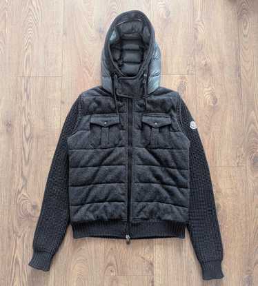Women's MONCLER Maglione Tricot Cardigan Knit Wool Jacket