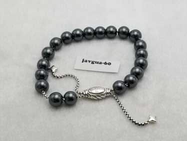 David Yurman Spiritual Bead Bracelet with Hematit… - image 1