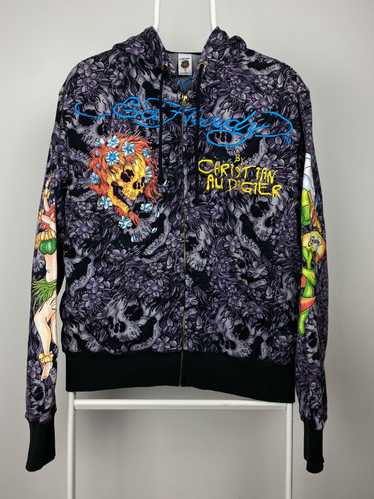 Ed Hardy（エド・ハーディー）by Christian Audigier Christian Audigier Ed Hardy skull panther rhinestone swim
