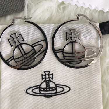 ◆Vivienne Westwood◆ Luzie hoop earrings ピアス Vivienne westwood hoop earrings - Gem