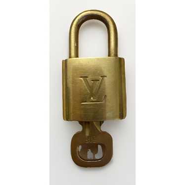 Authentic Louis Vuitton Gold Lock And Key #318 - image 1