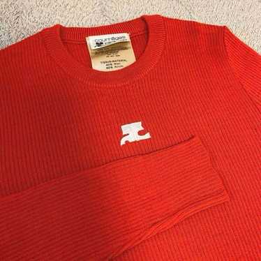 Courreges × Vintage Vintage 80s Courreges Homme Leath… - Gem