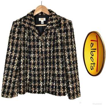 Like New Talbots Tweed Lined Blazer Sz 8p $189! - image 1