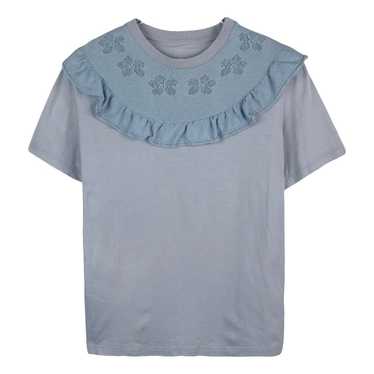 【Jiro】MIU MIU frill design Tshirts Miu Miu Long-sleeved ribbed jersey T-shirt | REVERSIBLE
