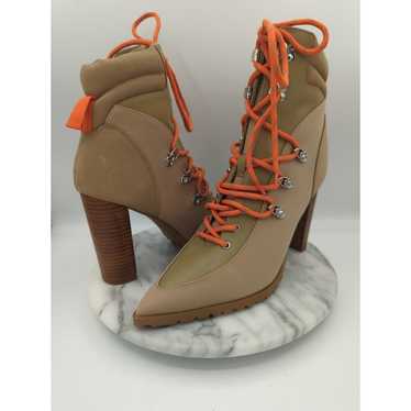 Steve Madden Booties Woman's 11 Tan Orange Karey H