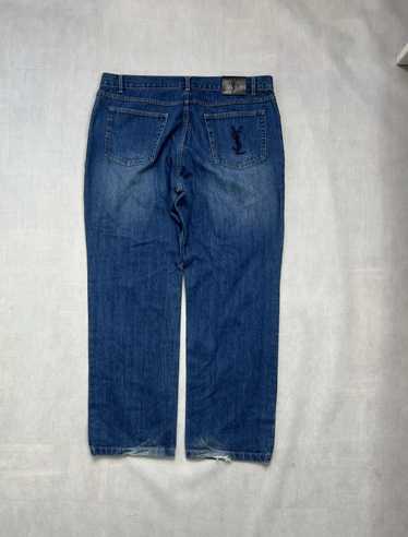 USA製 Vintage Yves Saint Laurent デニム スカート Ysl saint laurent jeans - Gem