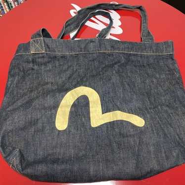 Evisu denim tote bag - Gem