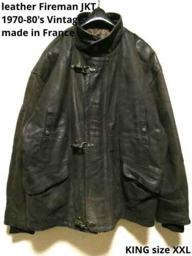 Fireman jacket leather jacket - Gem