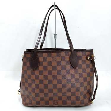 Louis Vuitton LV Tote Bag Neverfull PM Brown Dami… - image 1