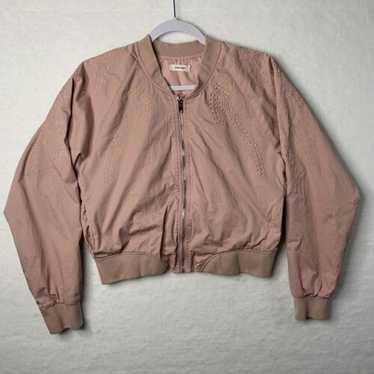 Mod Ref Jacket Women’s Pink Size Medium Embroider… - image 1